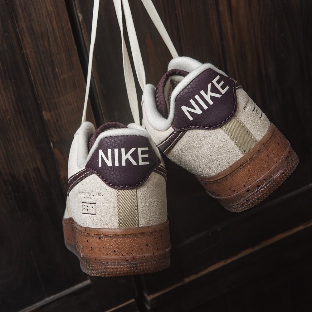 Giày AF1 Đế Nâu Cafe  Giày Sneaker Air Force One Cà Phê Hot 2023 Bản Đẹp Full Box Tặng Kèm Dây