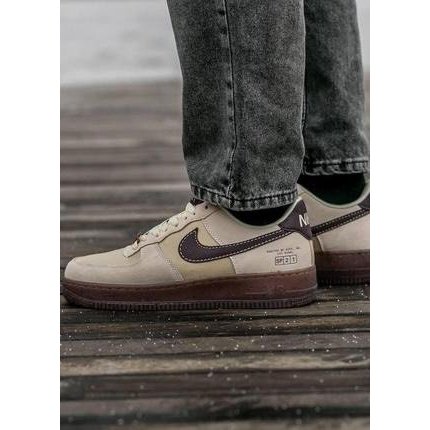 Giày AF1 Đế Nâu Cafe  Giày Sneaker Air Force One Cà Phê Hot 2023 Bản Đẹp Full Box Tặng Kèm Dây