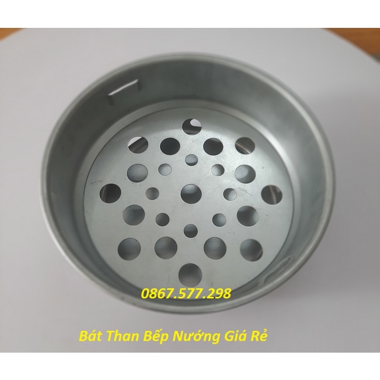 Bát than bếp nướng BBQ, tô để than hoa, bếp nướng tron tại bàn, bếp nướng giá rẻ, âu than giá rẻ