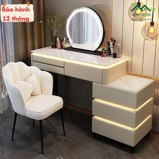 Bàn trang điểm bàn phấn hiện đại mặt bàn đính đá cao cấp nhập khẩu mới nhất - nội thất dory