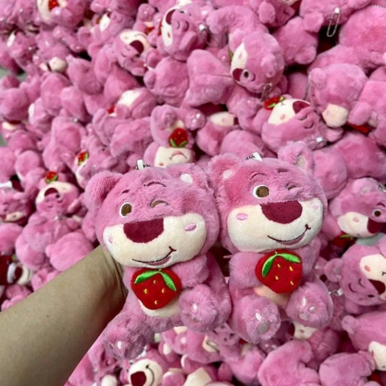 Móc Khóa Gấu Bông Cute, Móc Khóa Hoạt Hình Siêu Đáng Yêu