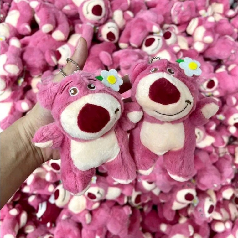 Móc Khóa Gấu Bông Cute, Móc Khóa Hoạt Hình Siêu Đáng Yêu