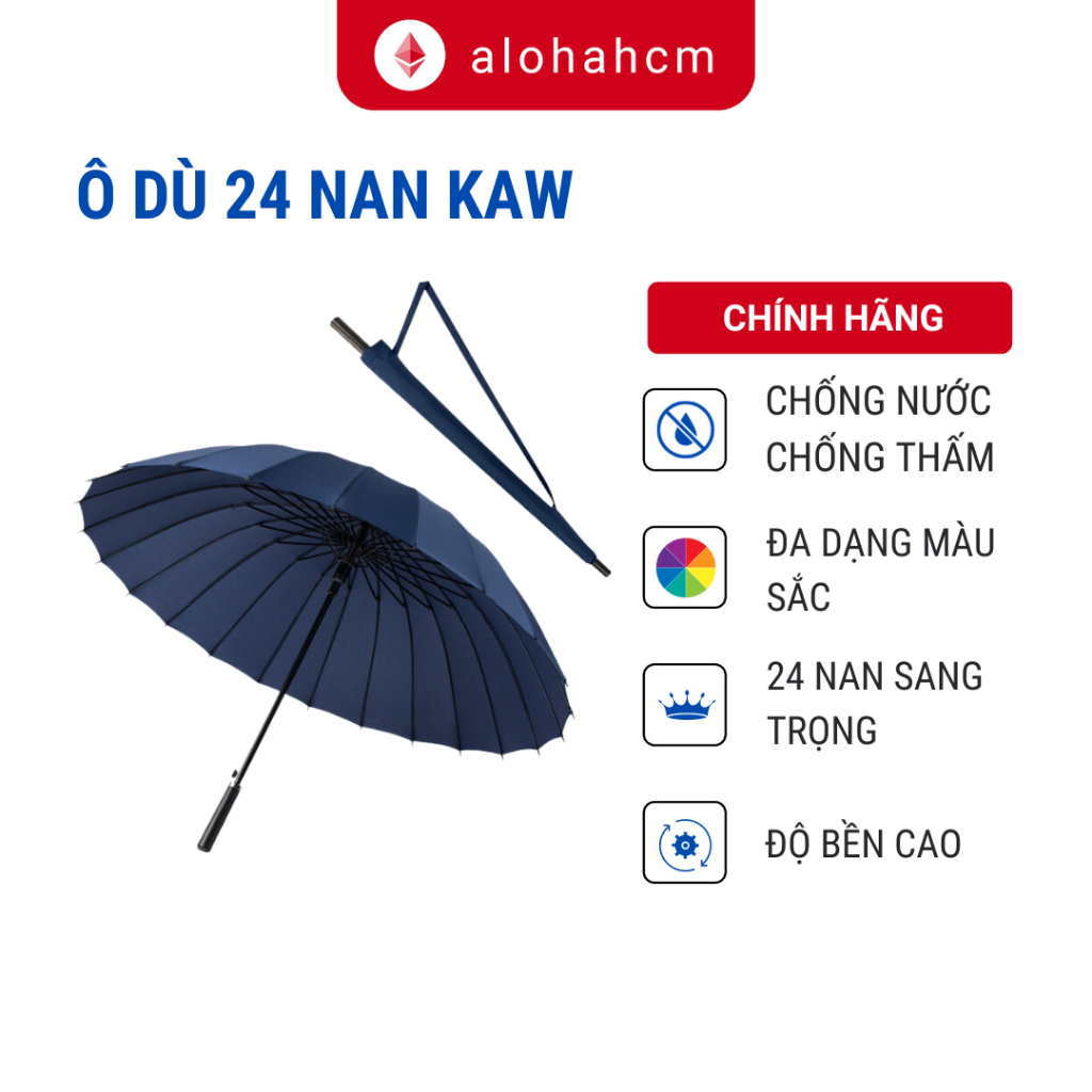 Ô Dù Siêu To Che Nắng Mưa, Ô Dù Cỡ Lớn Che Nắng Mưa, Chống Tia UV, Thiết Kế 24 Nan Kép Cứng Cáp, Nhỏ Gọn, Bền bỉ