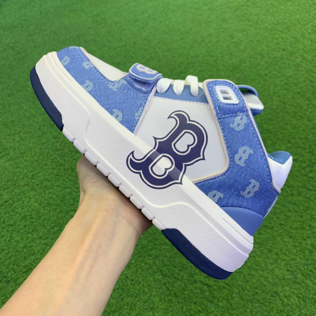 Giày _MLB Chunky Liner Đế Cao 5cm Bản Đẹp Đế Êm ,Giày _MLB Panda Nam Nữ 2 Màu Đen Trắng Chất Liệu Da Thật