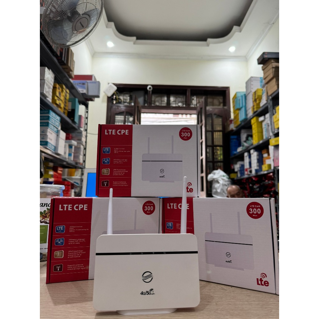 Bộ Phát Wifi 4G CPE RS860 ASPOT A60– 150Mbps -Hỗ Trợ 1 Cổng LAN/WAN