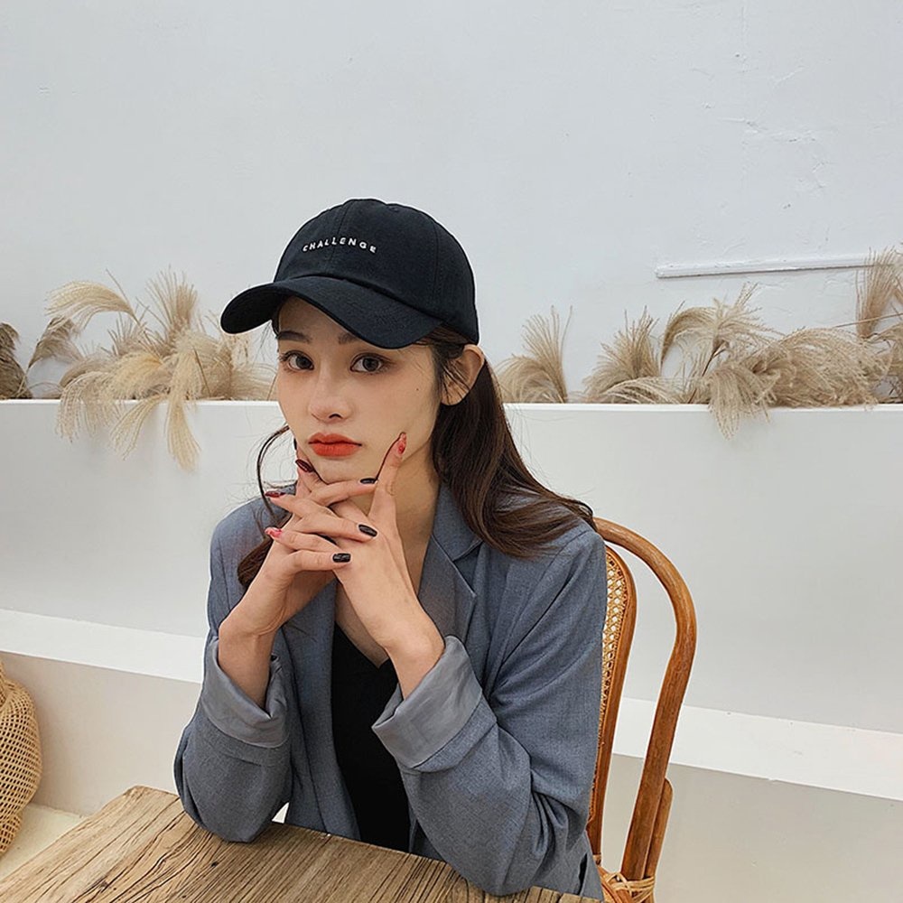 Mũ lưỡi trai nam nữ, nón kết thêu chữ nhiều mẫu đẹp thời trang phong cách Ulzzang