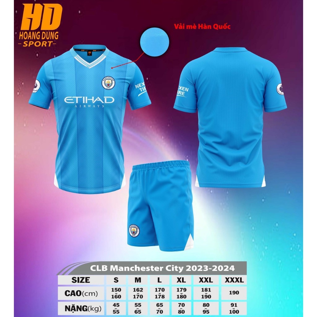 Áo Bóng Đá Aobongda.net Các Clb Mu Chelsea Arsenal Mancity Liverpool 23-24 Chât Liệu Vải Thun Co Giãn Mềm Mại