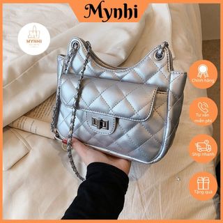 Túi đeo chéo đeo kẹp nách nữ da trần trám basic dễ phối đồ SMN626