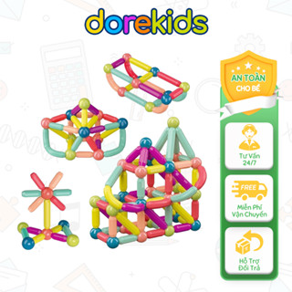 Bộ Đồ Chơi Xếp Hình Lego Thông Minh 64 chi tiết Cho Bé, Bộ Xếp Hình Nam Châm Thông Minh Cho Bé
