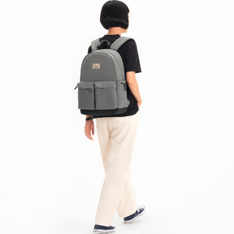 Balo BAMA New Basic Backpack NB101 chống nước cao cấp nhiều ngăn