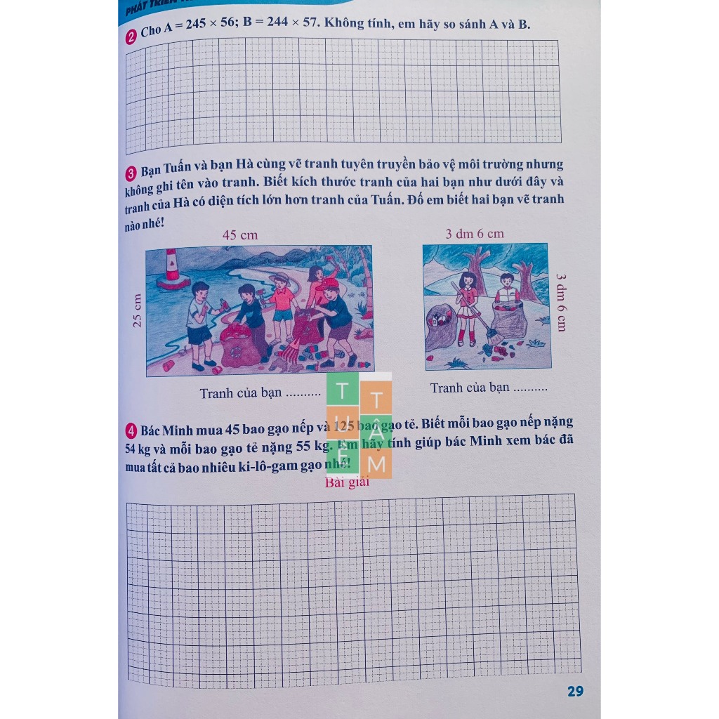Sách - Phát triển trí thông minh Toán 4