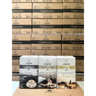 Cà phê hòa tan Trung Nguyên Cappuccino Mocha - Capuchino Hazelnut - Cappuchino Dừa Coconut