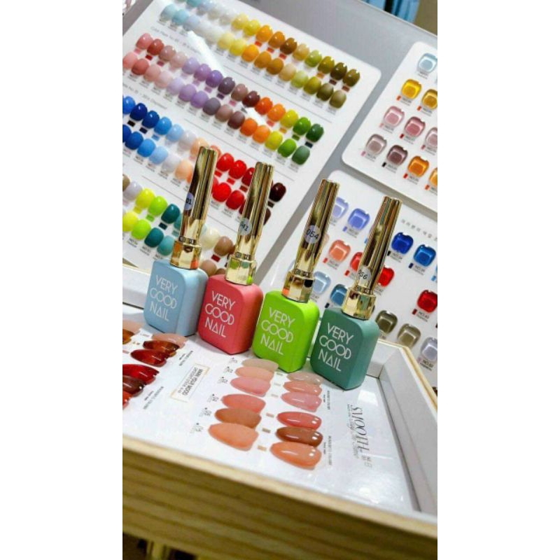 SƠN GEL VERY GOOD NAIL NẮP VÀNG LOẠI 1 CAO CẤP LẺ MÀU