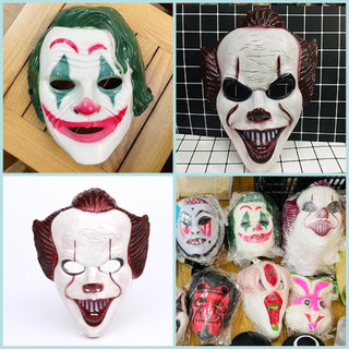 Mặt nạ chú hề hoá trang halloween / mặt nạ joker cosplay