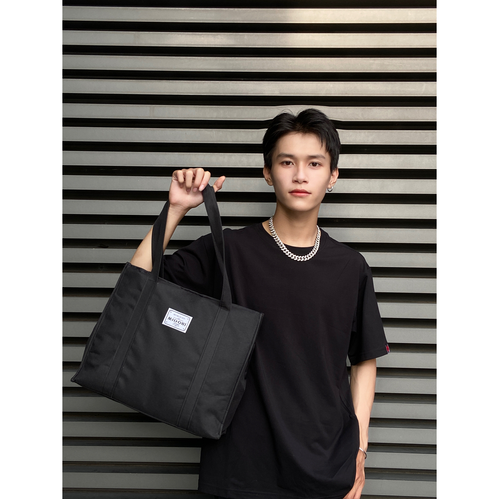 Túi GLOBAL Tote Nam Nữ thời trang chính hãng Local Brand Midori M Studio