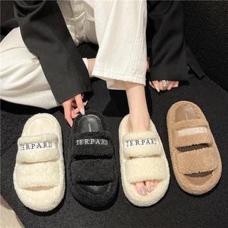 Dép quai ngang nữ 3TDEP (Full Box), dép lông Terpard 2 quai bản cao cấp, thời trang mùa thu đông