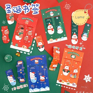 Set 2 Bookmark kẹp sách noel, quà tặng giáng sinh