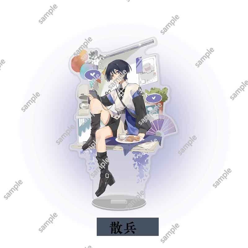 Mô hình Genshin Impact | Standee acrylic mica ver khu vui chơi giải trí Venti Xiao Wanderer Kazuha Scaramouche