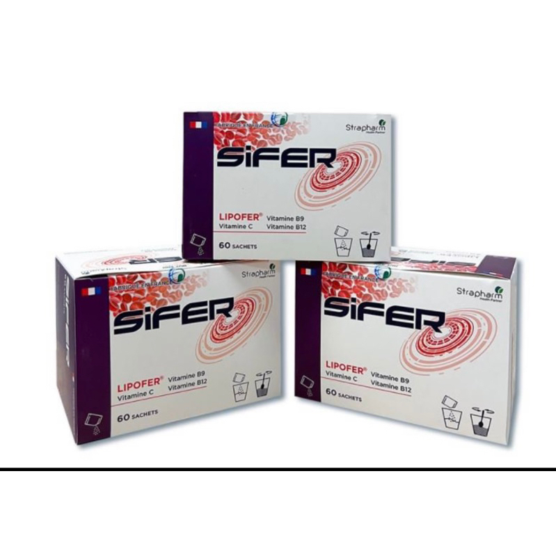 Sifer gói uống bổ sung sắt và vitamin