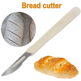Dụng Cụ Dao Khứa Rạch Bánh Mì  Phong Cách Châu Âu Với Lưới Thép Carbon PP Knife cut Breads SP003395