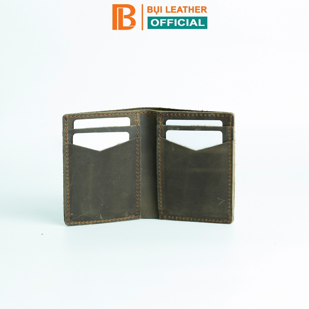 Ví nam mini da sáp ngựa điện V125