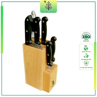 Giá cắm dao kéo đứng | Gỗ Đức Thành 27391 | Thiết kế thông minh, tiện dụng, dễ vệ sinh