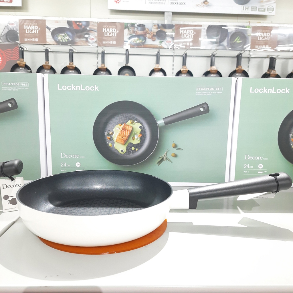 Chảo Decor LocknLock Đáy Từ 22cm - 24cm - 26cm - 28cm