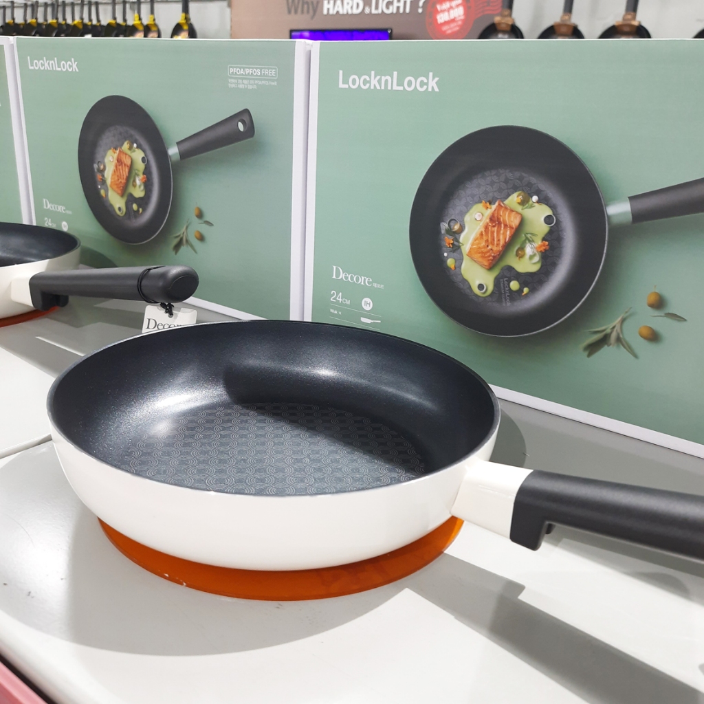 Chảo Decor LocknLock Đáy Từ 22cm - 24cm - 26cm - 28cm