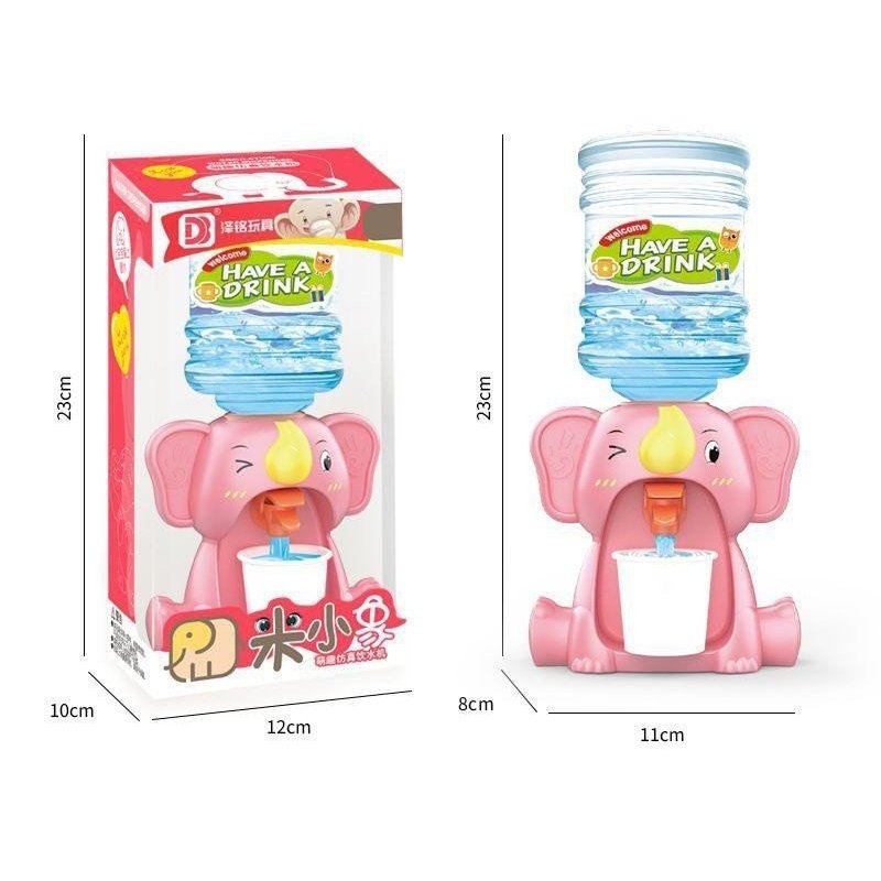 Đồ chơi Mô Phỏng- Bình Đựng Nước hình Voi hồng