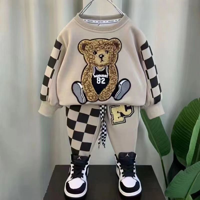 Set thời trang Bear EC năng động chất liệu vải cao cấp cho bé -Shubim-Shop