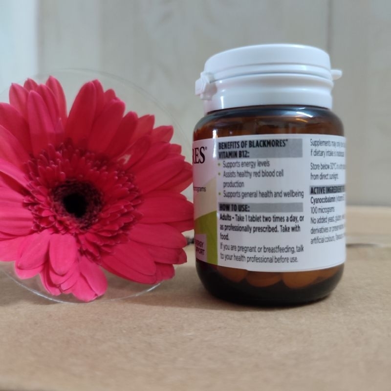 Viên uống bổ sung vitamin B12 Blackmore 75 viên