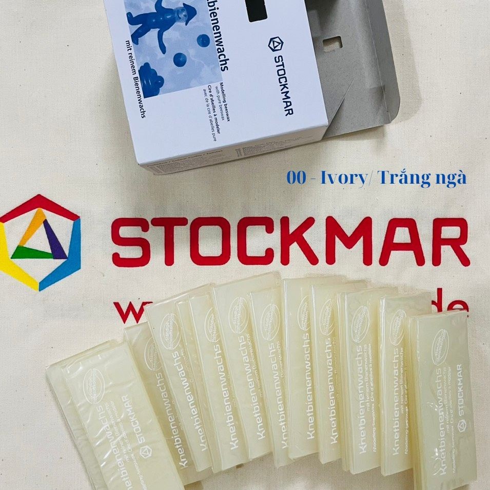 Miếng Lẻ - Sáp Ong Nặn Stockmar - Sản Phẩm Cao Cấp Đức - 100% Thành Phần Sáp Ong Tự Nhiên