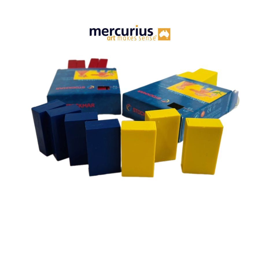 Viên lẻ - Sáp màu vẽ từ sáp ong tự nhiên dạng viên - Thương hiệu Stockmar - Sản phẩm cao cấp của Đức