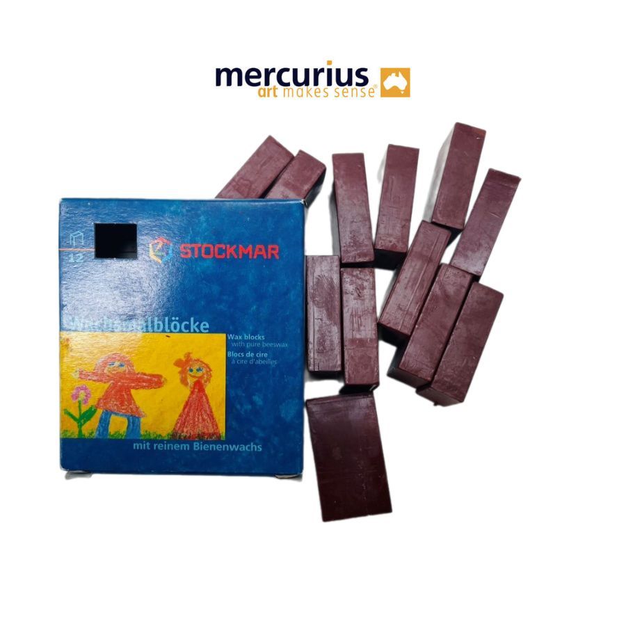 Viên lẻ - Sáp màu vẽ từ sáp ong tự nhiên dạng viên - Thương hiệu Stockmar - Sản phẩm cao cấp của Đức