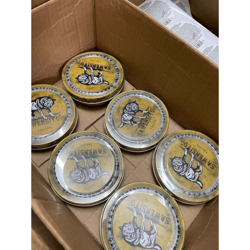 Sáp vuốt tóc SAWENSITO SÓI VÀNG 100gr tạo kiểu giữ nếp cho tóc