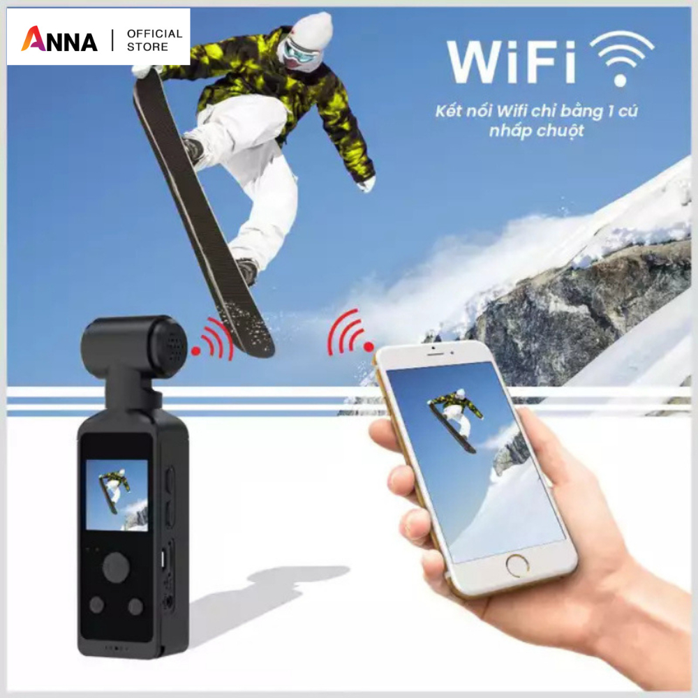Camera GOPRO POCKET 2 máy quay phim cầm tay camera mini, ống kính xoay 270 độ, chất lượng hình ảnh video sắc nét 4K