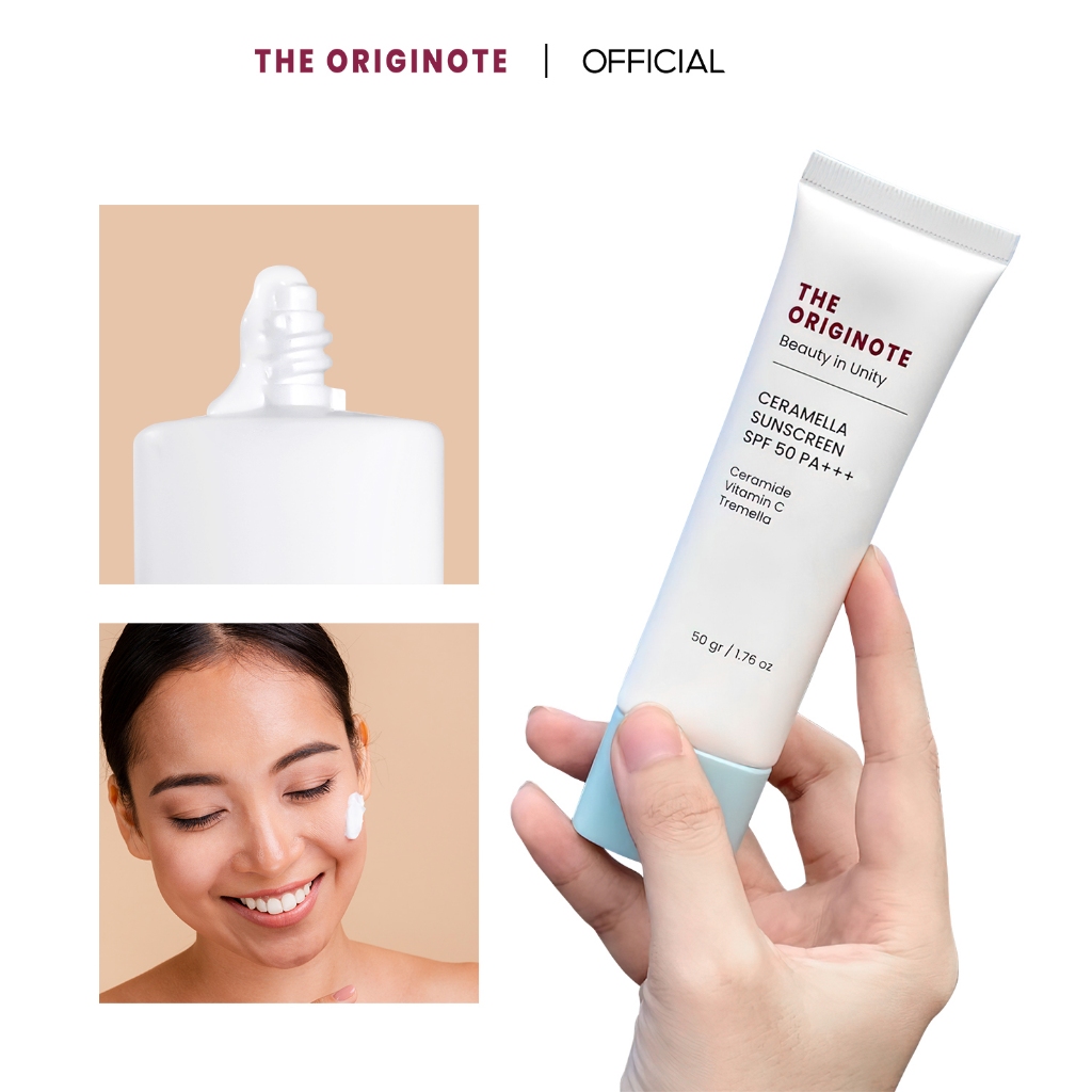 Combo 2 Kem Chống Nắng The Originote Ceramella Sunscreen SPF50 PA++++ 50gr