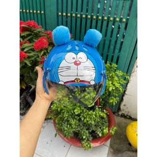 Nón bảo hiểm doremon em bé từ 2 đến 7t