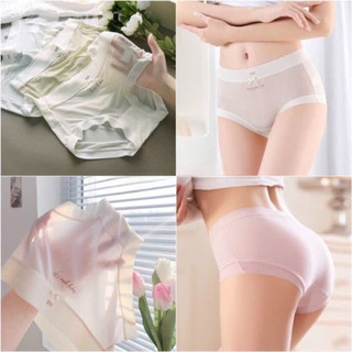 Quần Lót Nữ Su Thun Lạnh Đáy Lót Kháng Khuẩn Siêu Êm Co Dãn 4 Chiều 40-65kg SAM SAM