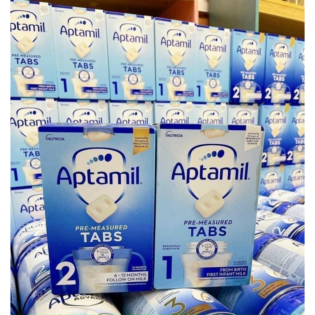 Sữa Aptamil thanh UK hộp 24 thanh - Beanstore