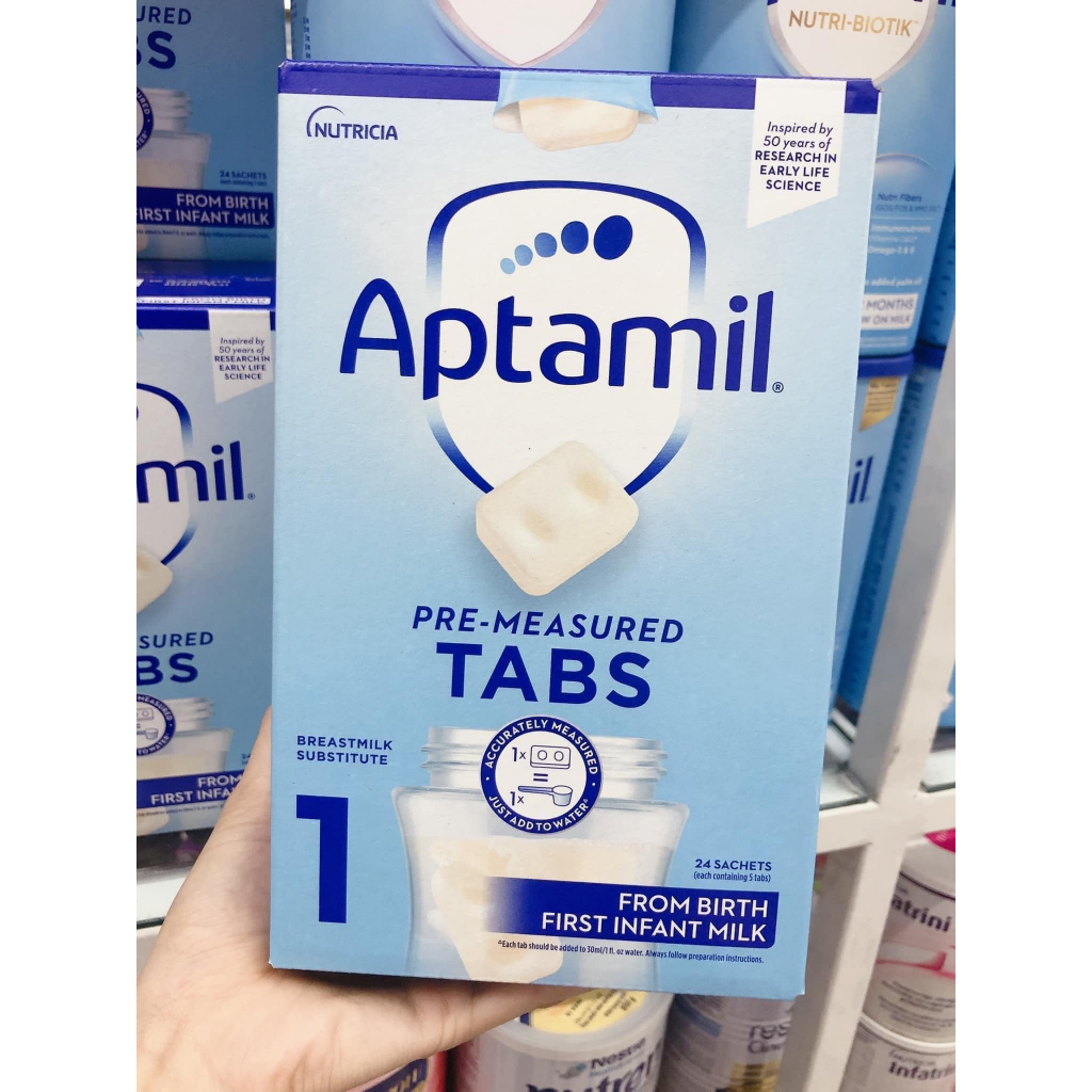 Sữa Aptamil thanh UK hộp 24 thanh - Beanstore