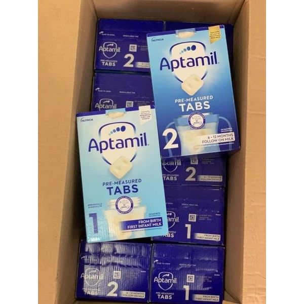 Sữa Aptamil thanh UK hộp 24 thanh - Beanstore