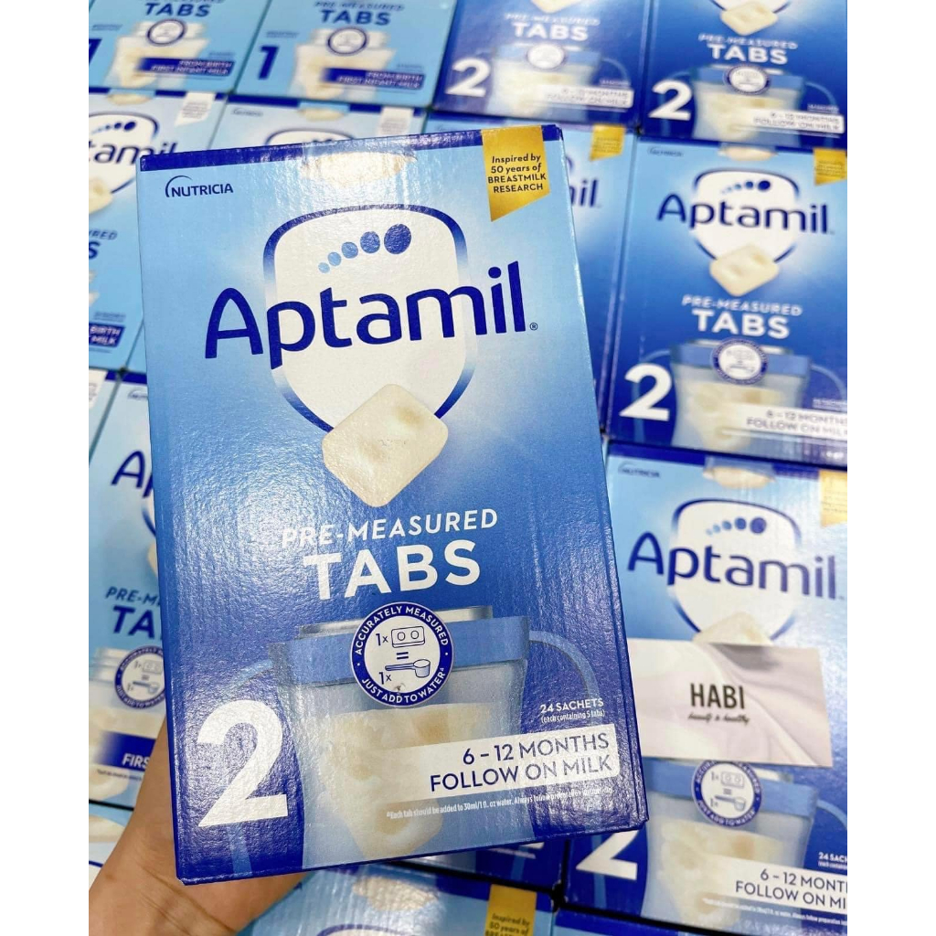 Sữa Aptamil thanh UK hộp 24 thanh - Beanstore
