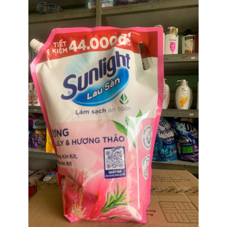 Nước lau sàn Sunlight hương hoa lyly túi 3,6kg