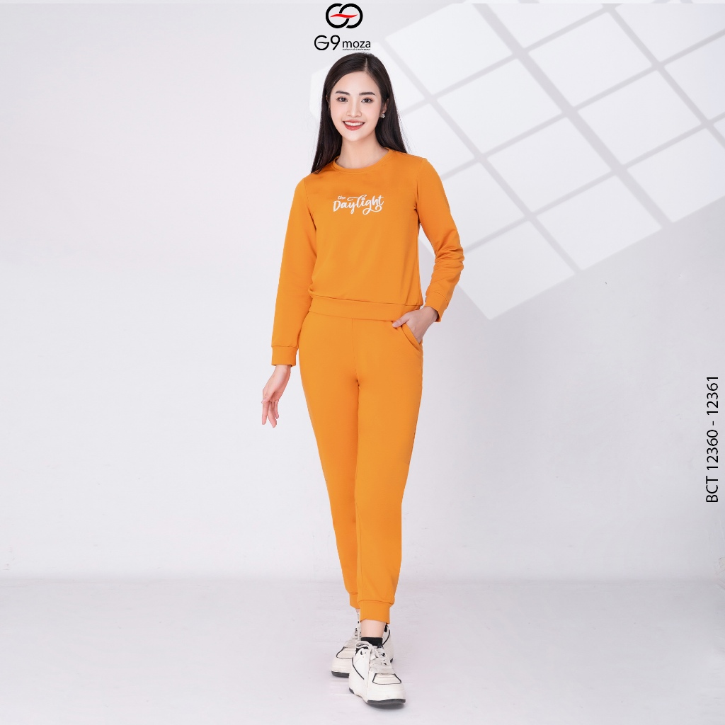 Bộ Cotoon G9moza 12360 - 12361 với chất liệu da cá tạo nên phong cách trẻ trung năng động