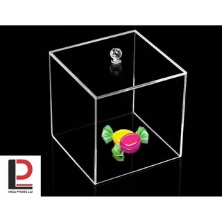 Hộp mica kích thước 10-10-10cm