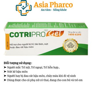 Cotripro - Viên Uống Hỗ Trợ Bệnh Trĩ