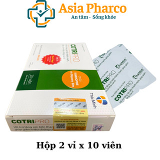 Cotripro - Viên Uống Hỗ Trợ Bệnh Trĩ