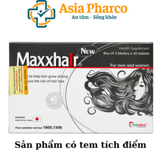 Maxxhair - Giúp Mọc Tóc Nhanh Và Ngăn Ngừa Rụng Tóc