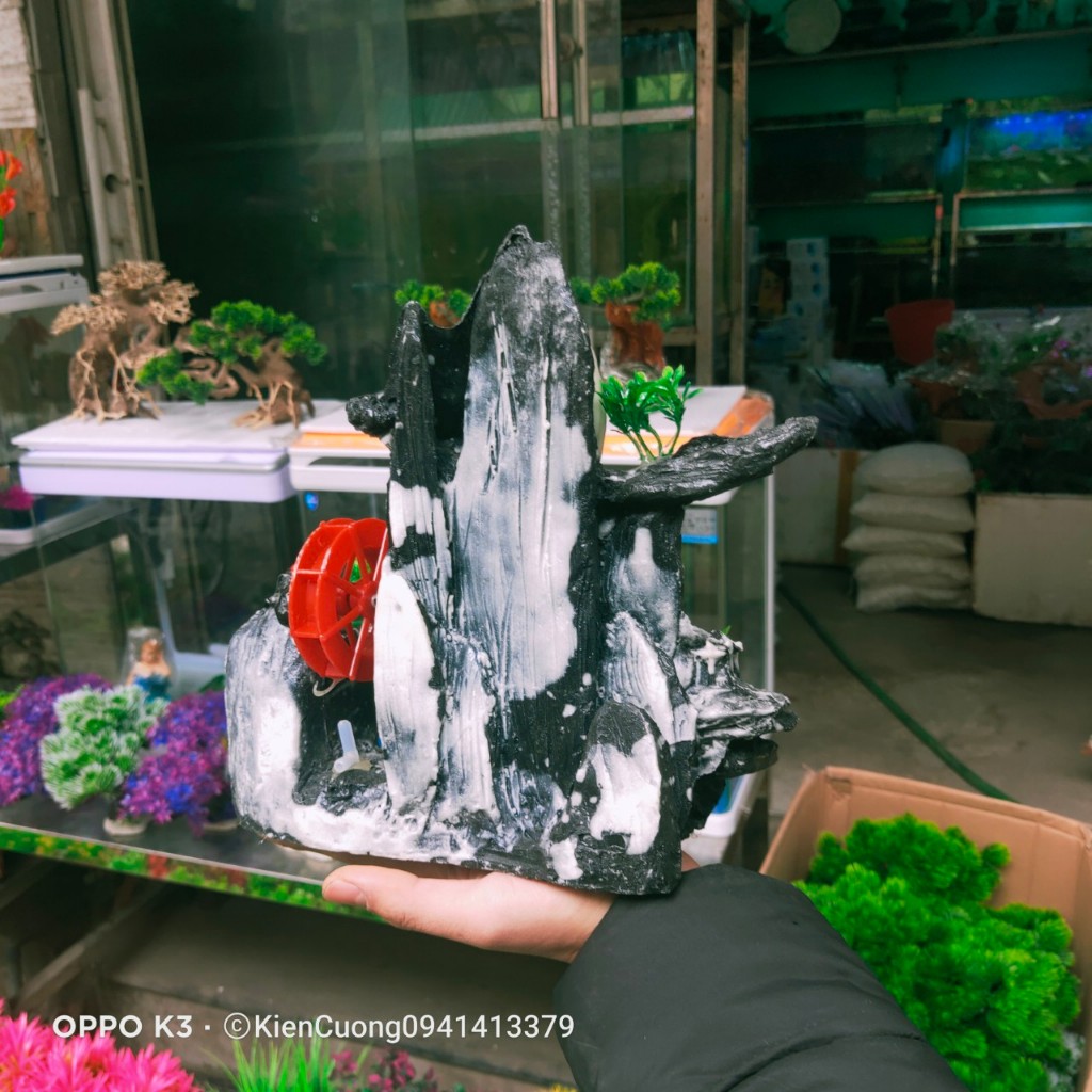 Mô Hình Núi - Hòn non Bộ - Trang Trí Bể cá cảnh